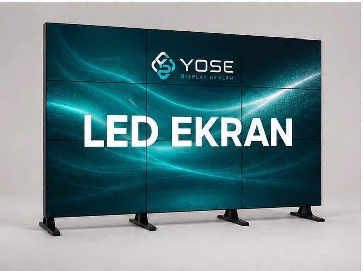 Modüler fuar ve sahne LED ekran sistemi